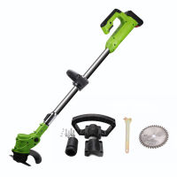 Electric Lawn Mower Agricultural Household Cordless Weeder 24V Portable Garden Pruning Tool Grass Trimmer Brush Cutter EU Plug