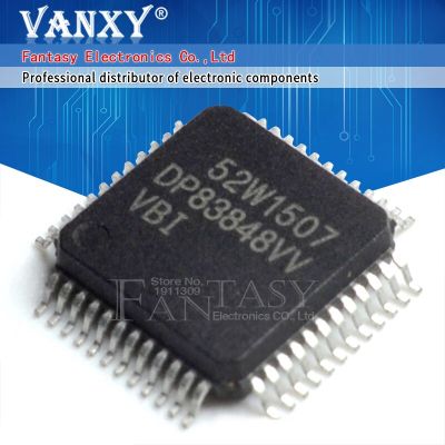 10PCS DP83848IVV QFP48 DP83848  QFP DP83848VV new and original WATTY Electronics