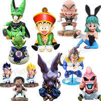 Bandai Goku Bulma Spoof Series Figurine สะสมของเล่น Action Anime Figure เครื่องประดับของขวัญตกแต่ง Toys