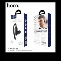 HOCO หูฟังบลูทูธ Bluetoothสำหรับติดรถยนต์พร้อมไมโครโฟน รุ่น E26