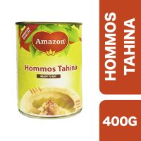 New arrival?? ( x 3 ชิ้น) ?Amazon Hommos Tahina 400g ++ อเมซอน ฮัมมูส ตาฮีน่า 400 กรัม