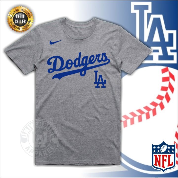 MLB LA Dodgers Shirt LA Baseball Shirt LA Dodgers Shirt Los Angeles Dodgers  Shirt Rubberized Print