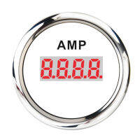 HD Hot Sale 52MM Gauge 0-190ohm TrimSewageWaterFuel Level Gauge Voltmeter Oil Pressure Gauges AMP Meter With Alarm Function