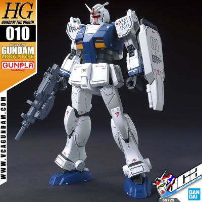 BANDAI GUNPLA HIGH GRADE HG 1/144 RX-78-01[N] GUNDAM LOCAL TYPE โมเดล กันดั้ม กันพลา VCA GUNDAM