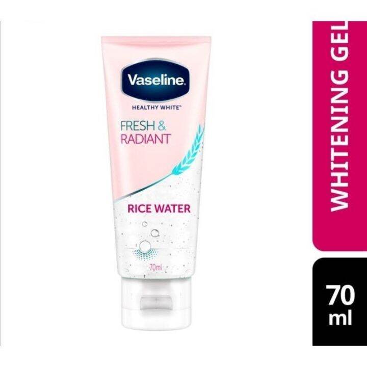 Vaseline Healthy Bright Fresh & Radiant Rice Water Brightening Gel 70ml