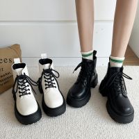 kfe901 SINCE THEN แฟชั่นรองเท้า บูท รองเท้าบูทยาว ไซส์ใหญ่ รองเท้า boots B94F0R7