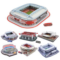 3D Puzzle World Soccer Stadium European Soccer Club Competition Football Game Assemble Architecture Model Childrens Puzzle Toy