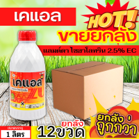 ? ?? สินค้ายกลัง ?? เคแอล (แลมป์ดา-ไซฮาโลทริน) ขนาด 1ลิตรx12ขวด ป้องกันหนอน เพลี้ยและแมลงตัวบิน