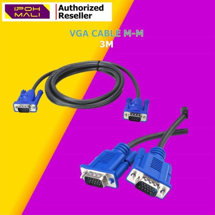 VGA CABLE MM 3M Lazada Buy sell online Cables with cheap price Lazada