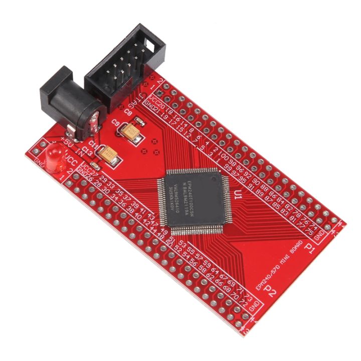 max-ii-epm240-cpld-development-board-learning-board-usb-blaster-mini-usb-cable-10-pin-jtag-connection-cable-red