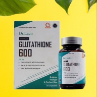[HCM]Viên Uống Glutathion 600 (MẪU MỚI) Hỗ trợ điều tri nám tàn nhang giúp trắng da thumbnail