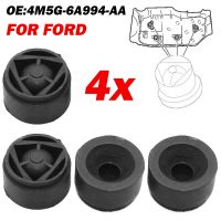 4PCS Car Engine Ruer Mounting Bush Cushion For Ford Focus II 2004-2011 4M5G6A994AA 1434444 Protective Cover Under Guard Plate