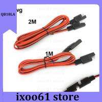 ixoo61 store 18awg 10A SAE to SAE Power Automotive Extension Cable Connector wire Quick Disconnect  For Car battery solar panel system 1M 2M