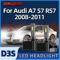 Kingsofe D3s ไฟหน้าแบบซ่อน Led 110W หลอดไฟเทอร์โบรถยนต์สำหรับ Audi A7 S7 Rs7 2008 2009 2010 2011