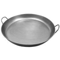 Uncoated Fry Universal Accessories Double Side Non Stick Home Kitchen Easy Clean Flat Base Barbecue Pizza Pan Round Cast Iron