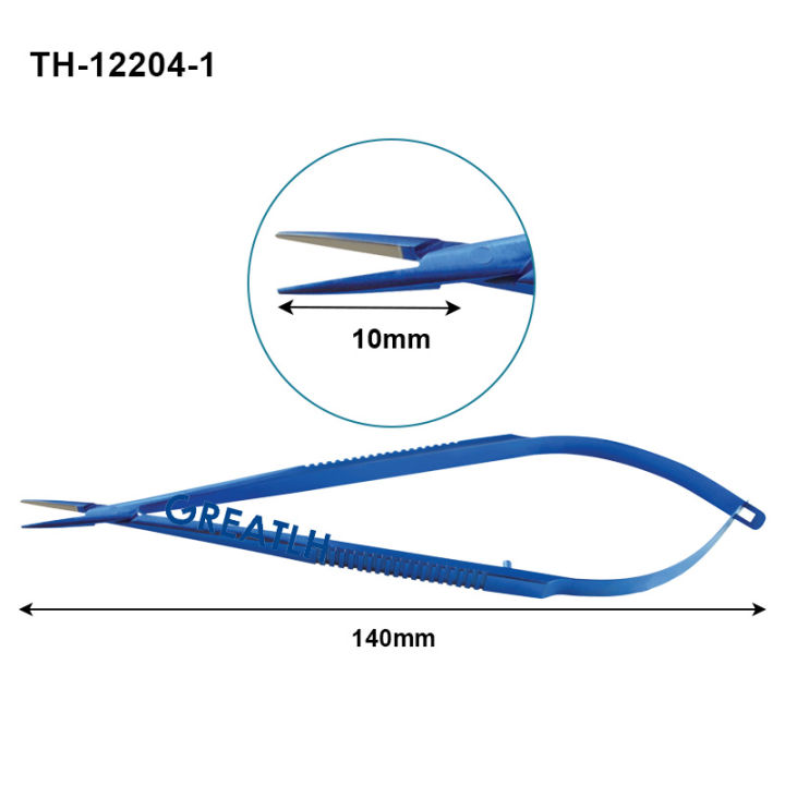 สองประเภททางเลือกผู้ถือเข็มโลหะผสมไทเทเนียม-autoclavable-เครื่องมือผ่าตัดตา