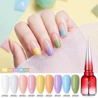 สีเจล AS 15ml.ฝาแหลม โทนพาสเทล APO 01-09 new