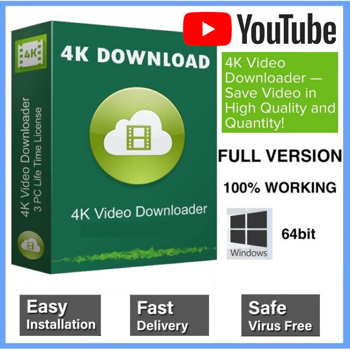 4k video downloader offline installer 64 bit