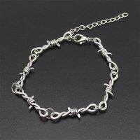 【hot】∏¤  Small Wire Brambles Iron Choker Hip-hop Gothic Punk Barbed Little Thorns Gifts