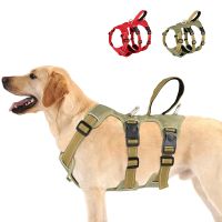 【FCL】✿ﺴ Reflective Dog Harness Mesh No Pull Adjustable for Small Medium Large Dogs With Handle Pug