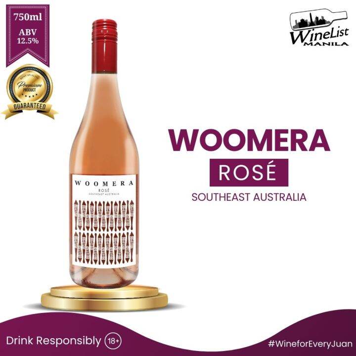 Woomera Rose, Southeast Australia, Rose Wine 750ml Lazada PH