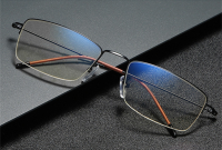 new men and women fashion half frame square photochromic myopia prescription glasses 0 -0.5 -0.75 to -6.0