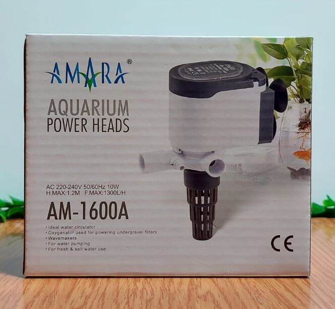 Pompa Aquarium Amara Am A Pompa Air Celup Amara Power Head Water Pump Lazada Indonesia