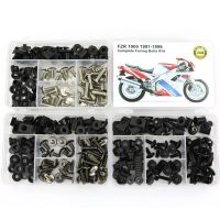 [LWF HOT]✌◊ Fit For Yamaha FZR 1000 1991-1996 Motorcycle Complete Full Fairing Bolts Kit Screws Steel Clips Speed Nuts Covering Bolts