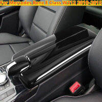 สีดำรถคอนโซลที่เท้าแขนกล่องสำหรับ -Benz EClass W212 2010-2015พลาสติก ABS Glossy Black Armrest กล่อง Cover