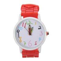 New Unisex Fashion Cute Silicon Band Wristwatch Quartz Watch