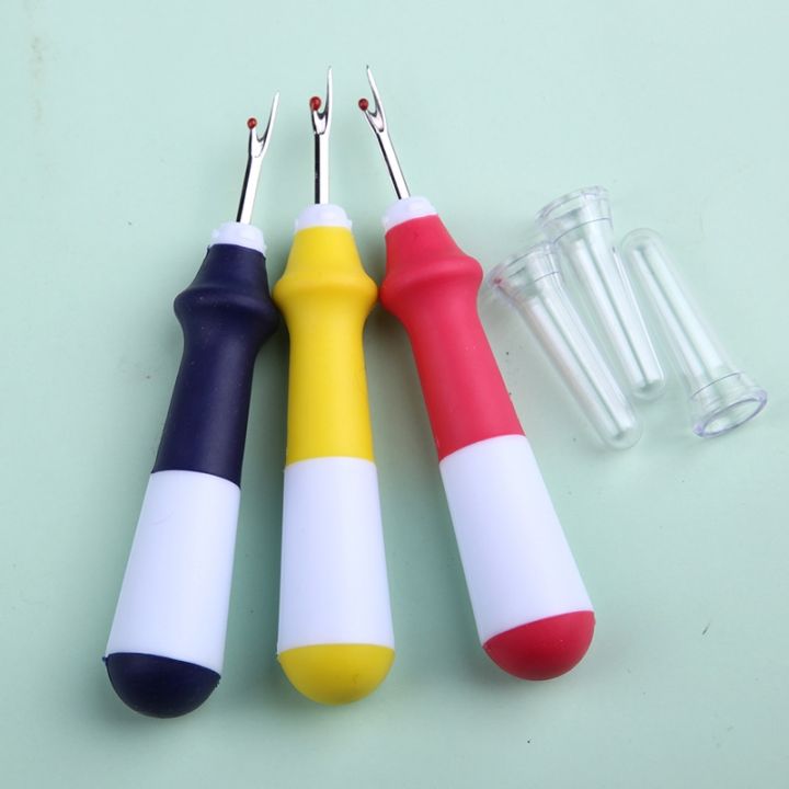 fenrry-1pcs-seam-ripper-thread-cutter-remover-sewing-accessories-embroidery-safety-handle-unpicker