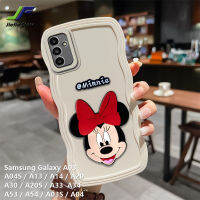 JieFie เคสโทรศัพท์มินนี่น่ารักสำหรับ Samsung Galaxy,A03/A04S / A13 / A14 / A20 / A30 / A20S / A33 / A34 / A53 / A54 / A03S/A04/ขอบคลื่นนุ่มเคส iPhone ปกป้องกล้อง TPU