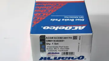 Shop Ac Delco Brake Pads online | Lazada.com.ph