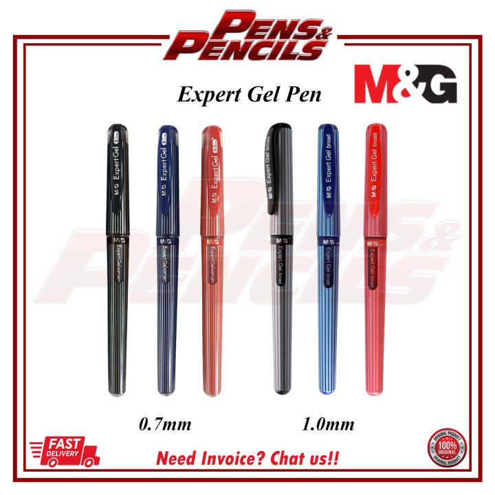 M&G Expert Gel Pen Signature Pen 0.7mm 1.0mm Gel Ink Pen AGP13671