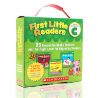 English original genuine first little readers guided reading level C 25 volumes of graded reading materials for learning and music parents guided reading