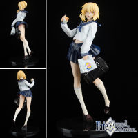 Model โมเดล Figure ฟิกเกอร์ Fate Grand Order เฟท แกรนด์ออเดอร์ มหาสงครามจอกศักดิ์สิทธิ์ Hamburg Saber เซเบอร์ School Uniform White ชุดนักเรียน Ver Anime อนิเมะ การ์ตูน มังงะ คอลเลกชัน ของขวัญ Gift จากการ์ตูนดังญี่ปุ่น New Collection Doll ตุ๊กตา manga