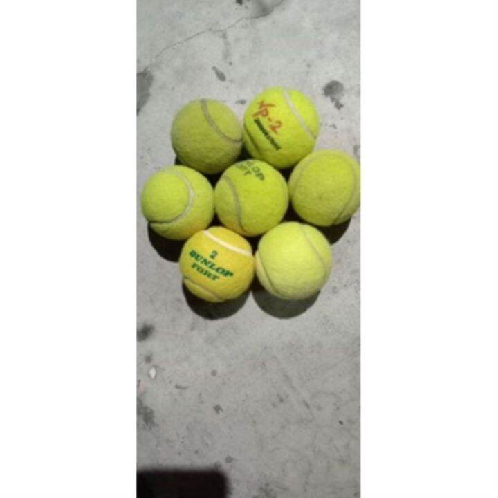 Tennis balls on hand (used) Lazada PH