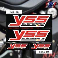 (promotion++) สติกเกอร์ YSS สะท้อนแสง 3M สีสด ชัด กันน้ำ 1 ชุด มี 4 ชิ้น 59.- สุดคุ้มม อะไหล่ แต่ง มอเตอร์ไซค์ อุปกรณ์ แต่ง รถ มอเตอร์ไซค์ อะไหล่ รถ มอ ไซ ค์ อะไหล่ จักรยานยนต์