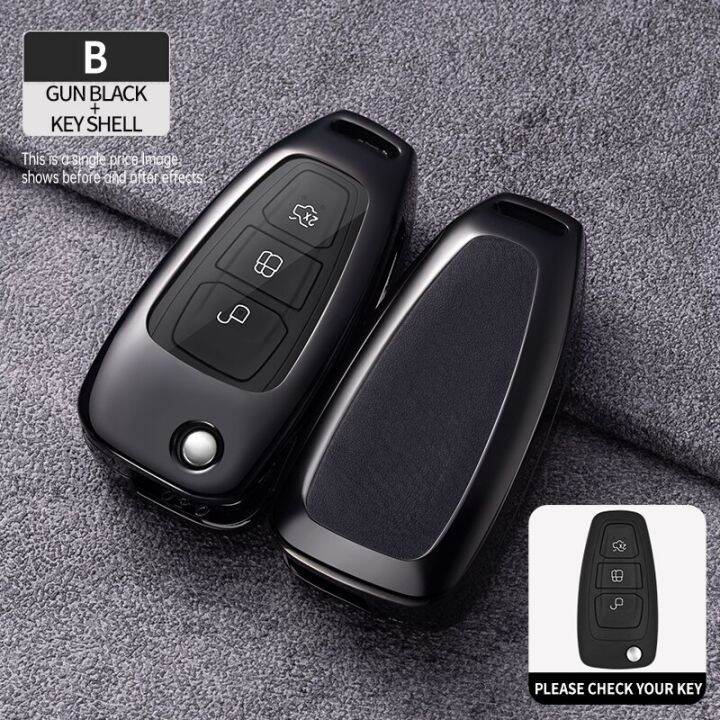 zinc-alloy-car-key-cover-shell-for-ford-ranger-c-max-s-max-focus-galaxy-mondeo-transit-tourneo-custom-flip-key-house-accessories