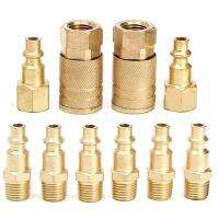 BMBY-10 PCs USA Style Brass Quick Realease Air Line Coupler Connector Set For Compressor Tools