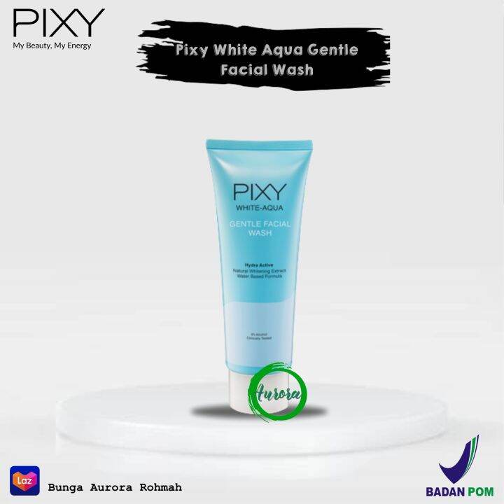 Pixy White Aqua Gel Facial Foam 100gr Lazada Indonesia