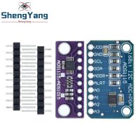 Shengyang โมดูล I2C 16บิต ADS1115 1ชิ้น ADC 4ช่องพร้อมแอมขยายเสียงที่ได้รับโปรสำหรับ Arduino Rpi