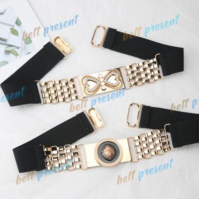 เข็มขัดแฟชั่นผู้หญิง แบบยืด เอวสูง (bv208)beltshop