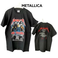 MT055 เสื้อยืดวงร็อค METALLICA เมทัลลิก้า เสื้อวง เสื้อยืดเมทัลลิกา เสื้อวินเทจ