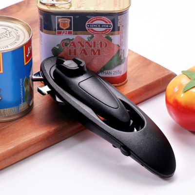 Manual Can Opener Kitchen Tool Bottle Jar Portable Gadget Multi-function Stainless Steel Lid Openers Rotate Bottle Openers