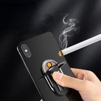 Car Mobile Phone Holder Cigarette Lighter Ring Mobile Phone Holder Charging Lighter Smoking Accessories for Weed Gadgets for Men