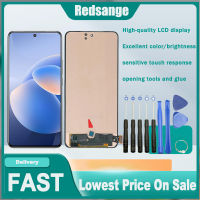 Redsange LCD TFT จอสำหรับ Vivo X60/X70ชิ้นส่วนจอสัมผัสแอลซีดีของเครื่องแปลงดิจิทัลสำหรับ Vivo X60 V2045 X70 V2133A V2104หน้าจอ LCD