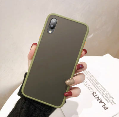 ส่งจากไทย เคสโทรศัพท์ หัวเว่ย Case Huawei Y7Pro 2019 เคสกันกระแทก ขอบสีหลังขุ่นของแท้ 100%