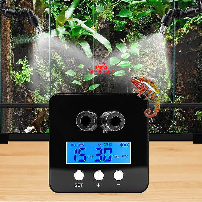 Reptile Humidifier, Misting System for Reptile Terrariums, Automatic