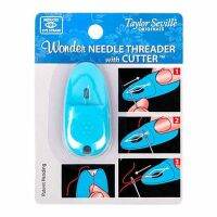 Taylor Seville Wonder Needle Threader/Cutter-ที่สนเข็มและที่ตัดด้ายในด้ามเดียว